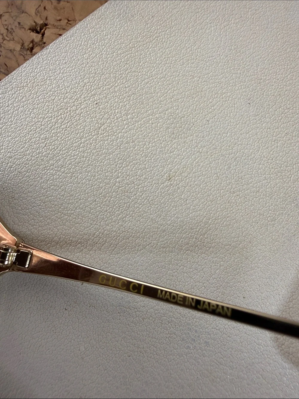 NEW Gucci GG0646S 002 Gucci-Logo Sunglasses Women's Gold/Brown Gradient 60mm - Picture 12 of 12